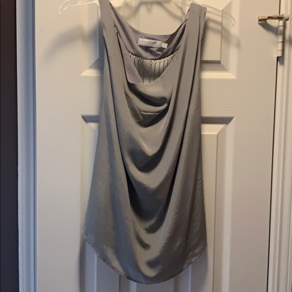 Silver shirt